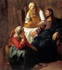 Vermeer, Maria en Martha